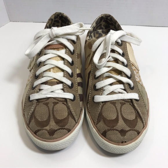 Coach Tonya Patchwork Sneakers - Picture 2 of 9